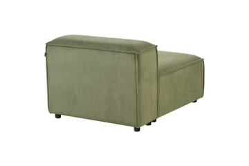 Sittsektion Ardal Grön, Svart, Manchestertyg - Grön - Möbler - Soffa - Modulsoffor - Mittmodul