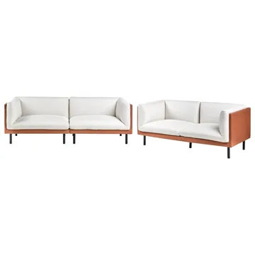 Soffgrupp Vorgod Tyg - Off-White - Möbler - Soffa - Soffgrupp