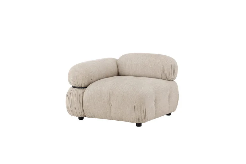 Soffmodul Hörnmodul Höger Mika - Beige - Möbler - Soffa - Modulsoffor - Mittmodul
