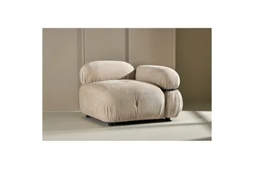 Soffmodul Hörnmodul Vänster Mika - Beige - Möbler - Soffa - Modulsoffor - Hörnmodul