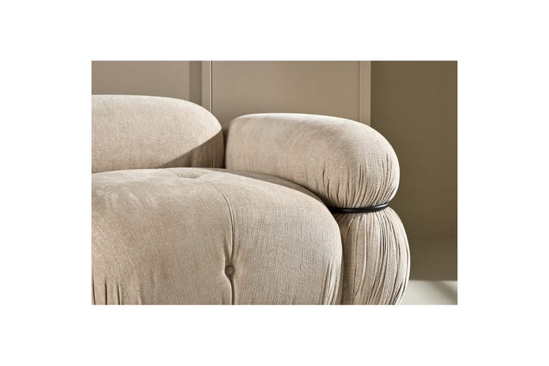 Soffmodul Hörnmodul Vänster Mika - Beige - Möbler - Soffa - Modulsoffor - Hörnmodul
