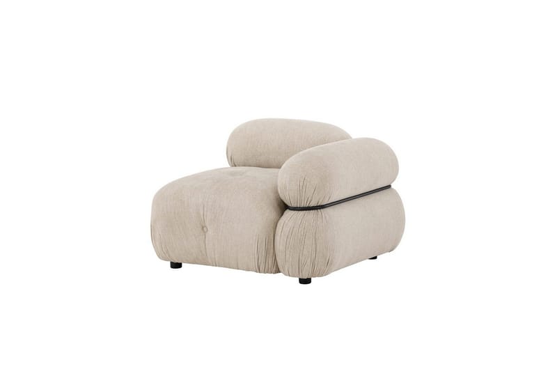 Soffmodul Hörnmodul Vänster Mika - Beige - Möbler - Soffa - Modulsoffor - Hörnmodul