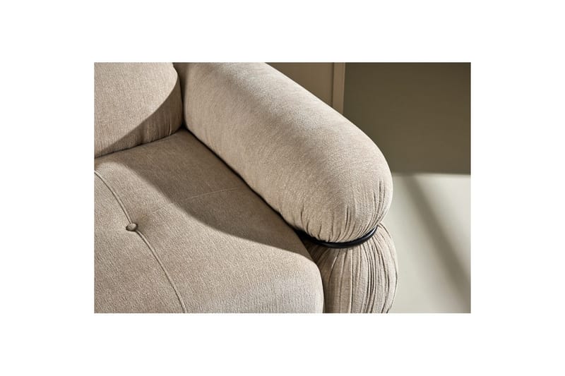 Soffmodul Hörnmodul Vänster Mika - Beige - Möbler - Soffa - Modulsoffor - Mittmodul
