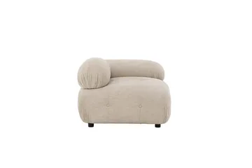 Soffmodul Hörnmodul Vänster Mika - Beige - Möbler - Soffa - Modulsoffor - Hörnmodul