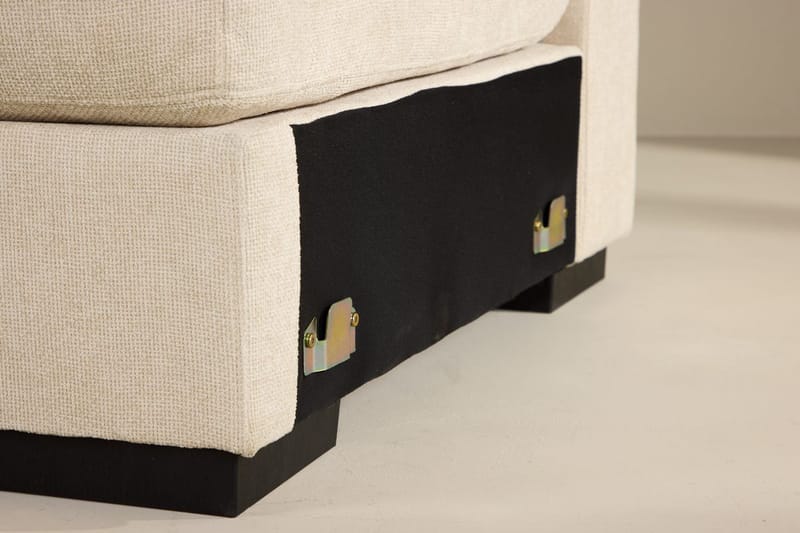 Vänstermodul Salerno i Tyg - Beige - Möbler - Soffa - Modulsoffor - Hörnmodul