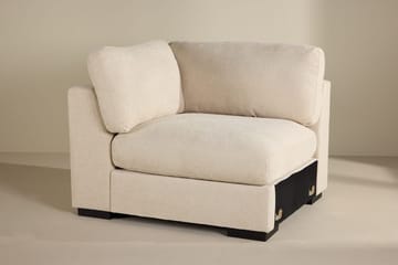 Vänstermodul Salerno i Tyg - Beige - Möbler - Soffa - Modulsoffor - Hörnmodul