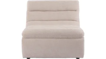 Valdoro Mittmodul i tyg 87 cm - Beige - Möbler - Soffa - Modulsoffor - Mittmodul