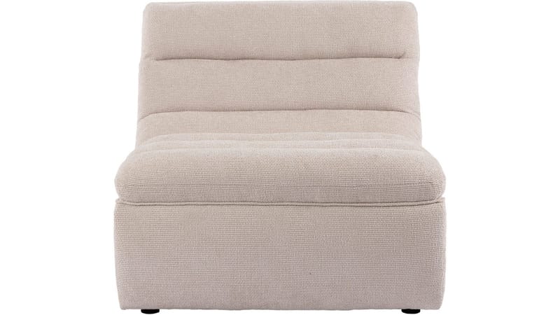 Valdoro Mittmodul i tyg 87 cm - Beige - Möbler - Soffa - Modulsoffor - Mittmodul