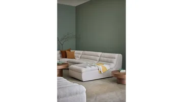 Valdoro Schäslong i tyg 168 cm - Beige - Möbler - Soffa - Modulsoffor - Övriga moduler till modulsoffa