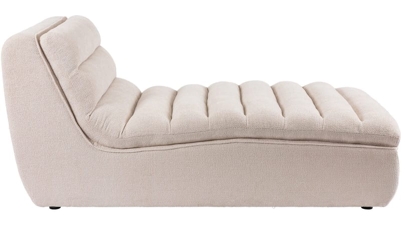 Valdoro Schäslong i tyg 168 cm - Beige - Möbler - Soffa - Modulsoffor - Övriga moduler till modulsoffa
