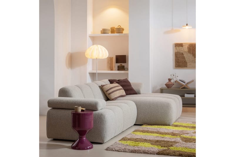 Mojo Bubblig Soffa 164 cm i Tyg - Beige - Möbler - Soffa - 2 sits soffa