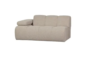 Mojo Bubblig Soffa 164 cm i Tyg - Beige - Möbler - Soffa - 2 sits soffa