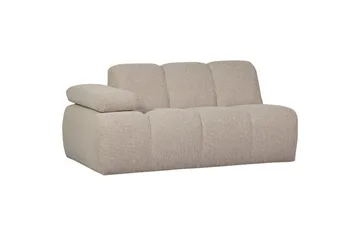Mojo Bubblig Soffa 164 cm i Tyg - Beige - Möbler - Soffa - 2 sits soffa