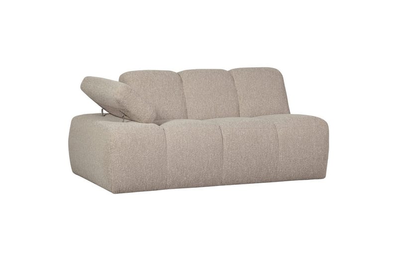 Mojo Bubblig Soffa 164 cm i Tyg - Beige - Möbler - Soffa - 2 sits soffa