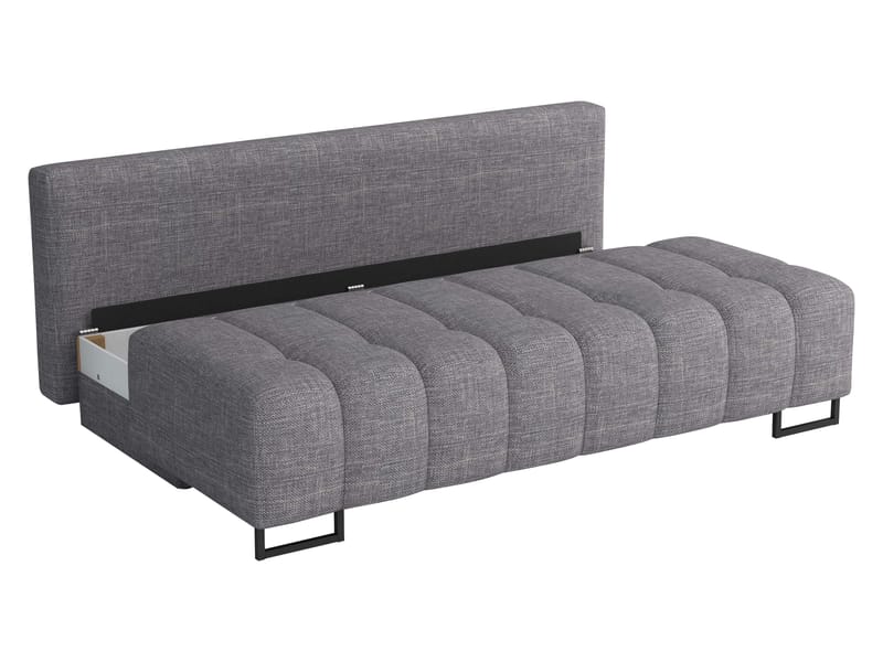 Morenia 3-sits Bäddsoffa med förvaring - grå - Möbler - Soffa - Bäddsoffa