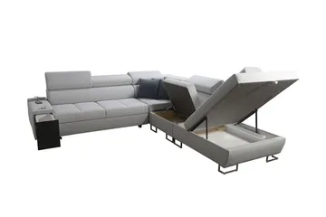 Morenia Bäddsoffa m. Schäslong L-formad - Möbler - Soffa - Bäddsoffa