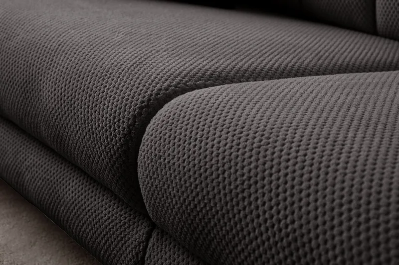 Munemori 3-sits Soffa 240x80x95 cm - Antracit - Möbler - Soffa - 3 sits soffa