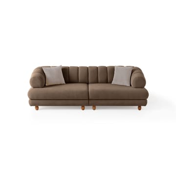 Munemori 3-sits Soffa 240x80x95 cm - Latte - Möbler - Soffa - 3 sits soffa
