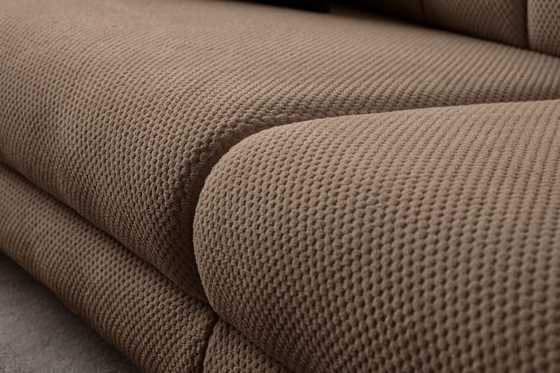 Munemori 3-sits Soffa 240x80x95 cm - Latte - Möbler - Soffa - 3 sits soffa
