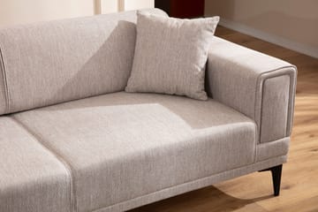 Naoko 3-sits Soffa - Ljusbrun - Möbler - Soffa - 2 sits soffa