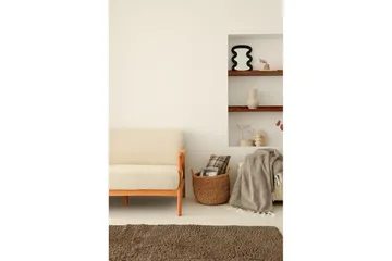 Neyros Soffa 2-sits - Vit - Möbler - Soffa - Sammetssoffa
