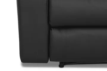 Norbo Soffgrupp 3-sits+Fåtölj Konstläder - Svart - Möbler - Soffa - Soffgrupp