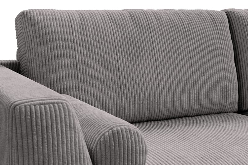 Ocean Lyx 3-sits Manchestersoffa - Mörkgrå - Möbler - Soffa - 3 sits soffa