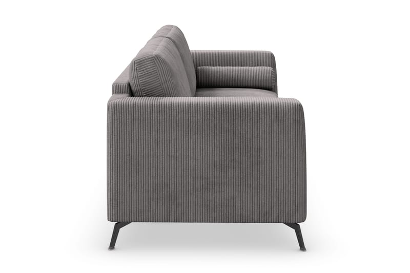 Ocean Lyx 3-sits Manchestersoffa - Mörkgrå - Möbler - Soffa - 3 sits soffa