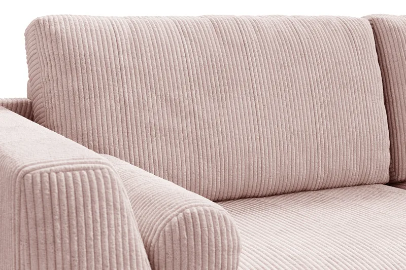 Ocean Lyx 3-sits Manchestersoffa - Rosa - Möbler - Soffa - 3 sits soffa