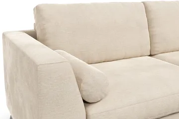 Ocean Lyx 3-sits Sammetssoffa - Beige - Möbler - Soffa - Sammetssoffa
