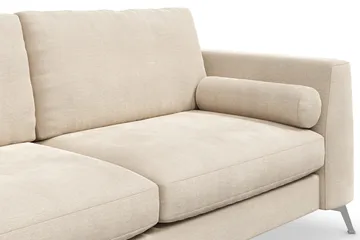 Ocean Lyx 3-sits Sammetssoffa - Beige - Möbler - Soffa - Sammetssoffa