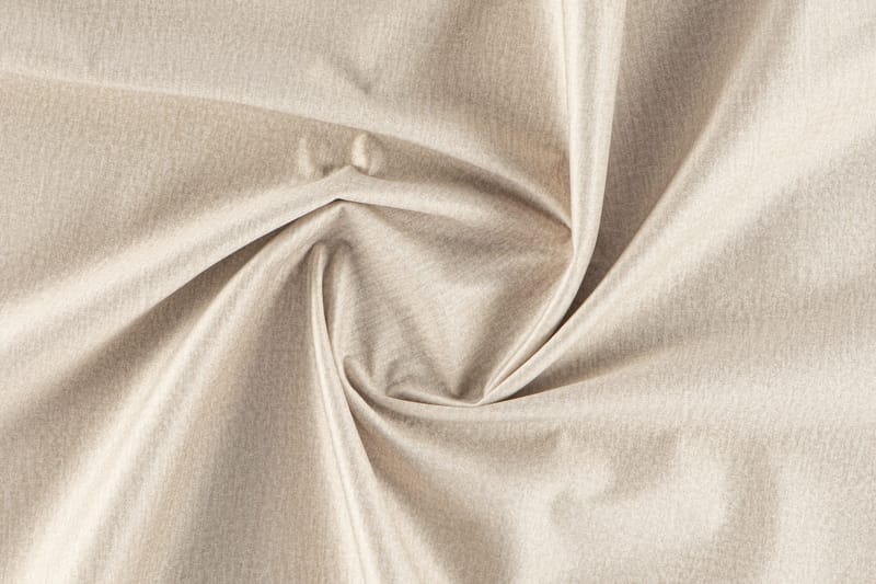 Ocean Lyx 3-sits Sammetssoffa med Nackrullar - Beige - Möbler - Soffa - Sammetssoffa