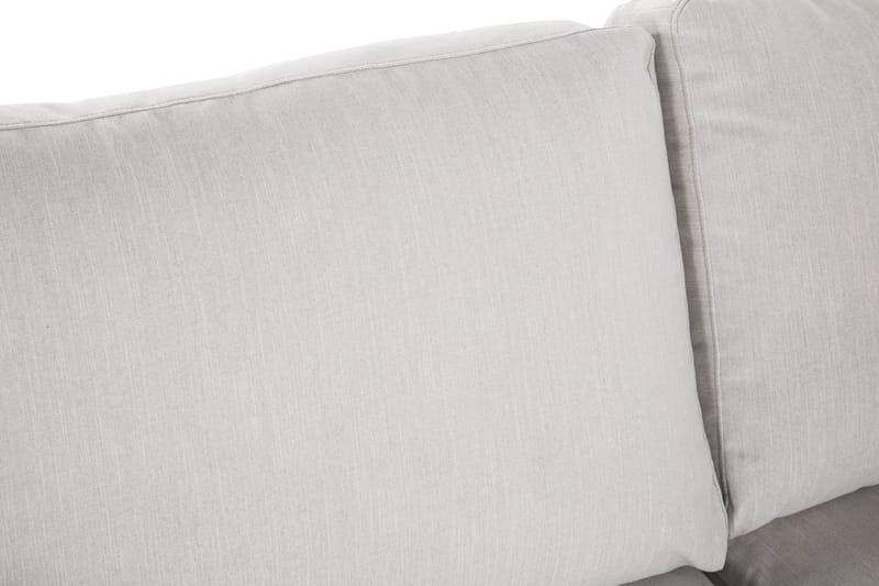 Ocean Lyx 3-sits Soffa med Nackrullar 222 cm i Tyg - Beige|Vit|Grå - Möbler - Soffa - 3 sits soffa