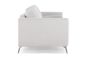 Ocean Lyx 3-sits Soffa med Nackrullar 222 cm i Tyg - Beige|Vit|Grå - Möbler - Soffa - 3 sits soffa