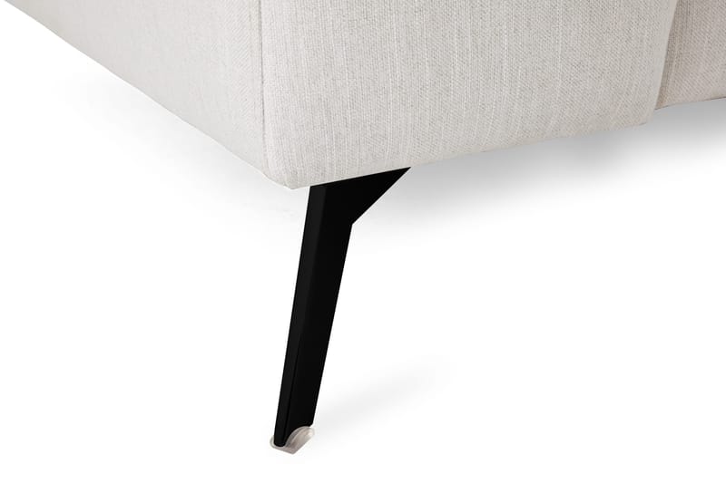 Ocean Lyx 3-sits Soffa med Nackrullar 222 cm i Tyg - Beige|Vit|Grå - Möbler - Soffa - 3 sits soffa
