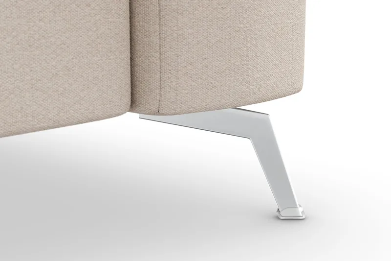 Ocean Lyx 3-sits Tygsoffa - Beige - Möbler - Soffa - 3 sits soffa