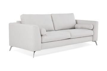 Ocean Lyx 3-sits Tygsoffa - Ljusgrå - Möbler - Soffa - 3 sits soffa