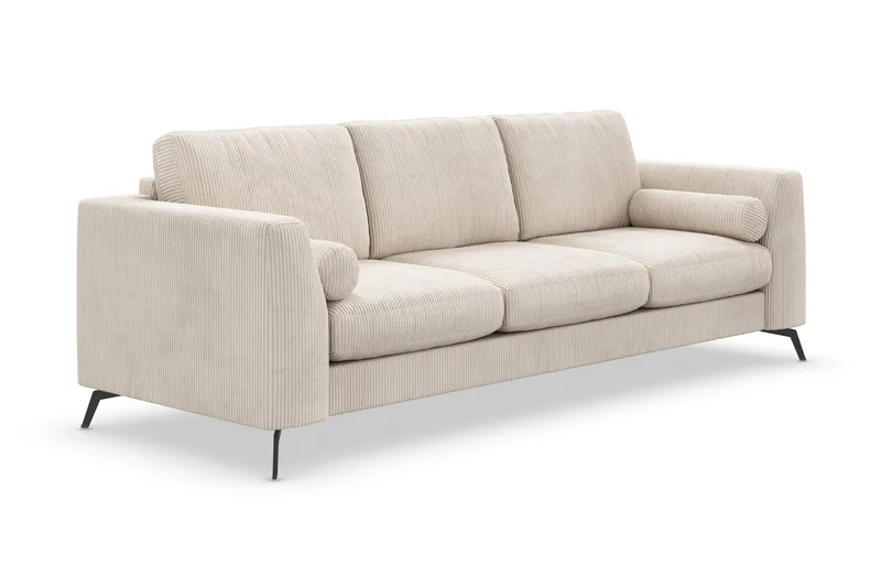 Ocean Lyx 4-sits Manchestersoffa - Beige - Möbler - Soffa - 4 sits soffa