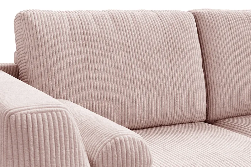 Ocean Lyx 4-sits Manchestersoffa - Rosa - Möbler - Soffa - 4 sits soffa