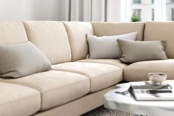 Ocean Lyx U-soffa med Schäslong Höger - Beige - Möbler - Soffa - U-soffa