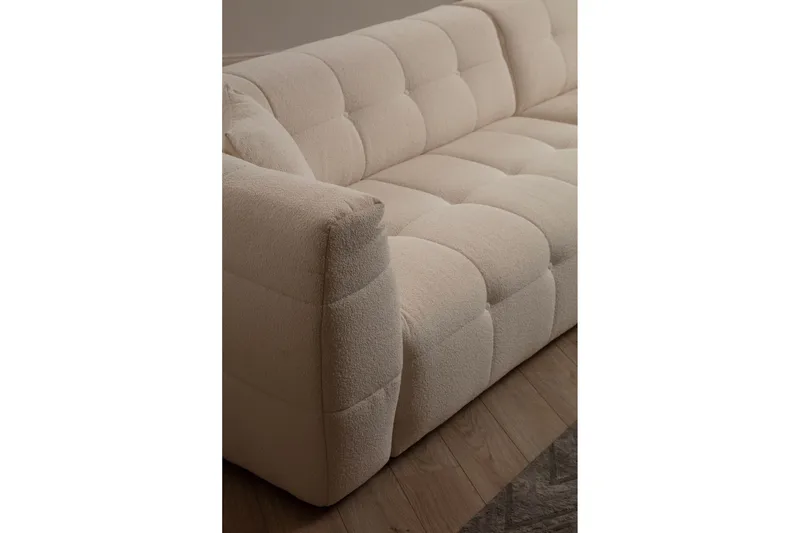 Octavian Soffa m. Divan 5-sits - Beige - Möbler - Soffa - Divansoffor & schäslongsoffa