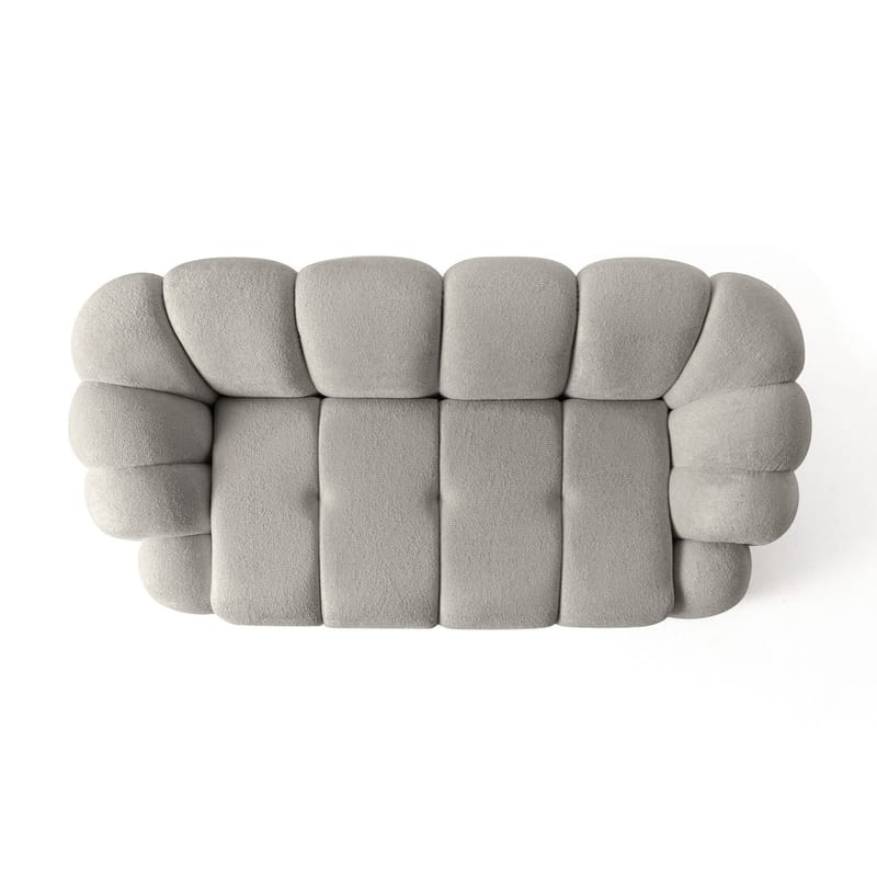 Octavio 2-sitssoffa 199x70x80 cm - Grå - Möbler - Soffa - 2 sits soffa