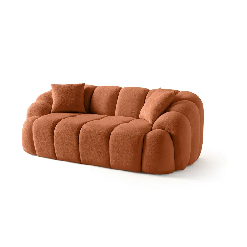 Octavio 2-sitssoffa 199x70x80 cm - kakel röd - Möbler - Soffa - 2 sits soffa