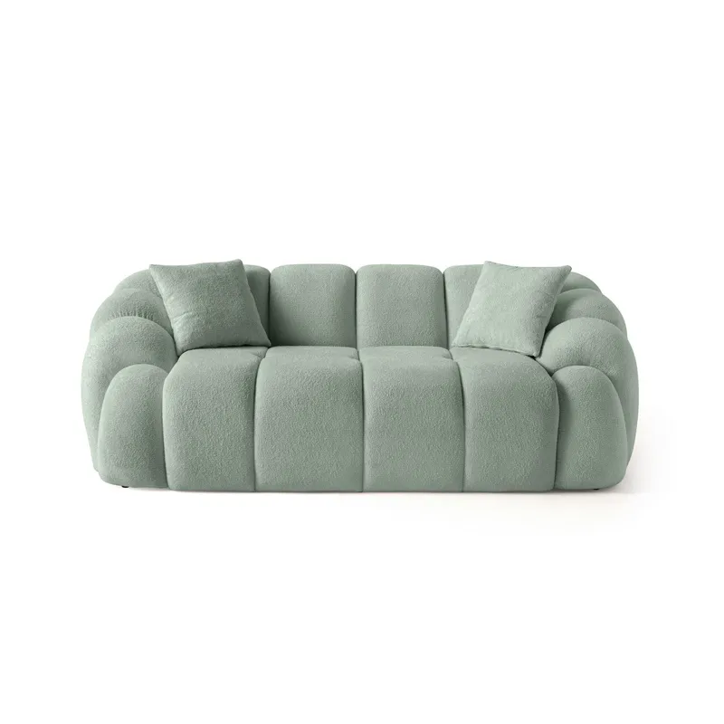 Octavio 2-sitssoffa 199x70x80 cm - turkos - Möbler - Soffa - 2 sits soffa