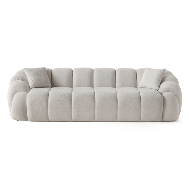Octavio 4-sitssoffa 268x70x80 cm, Vit