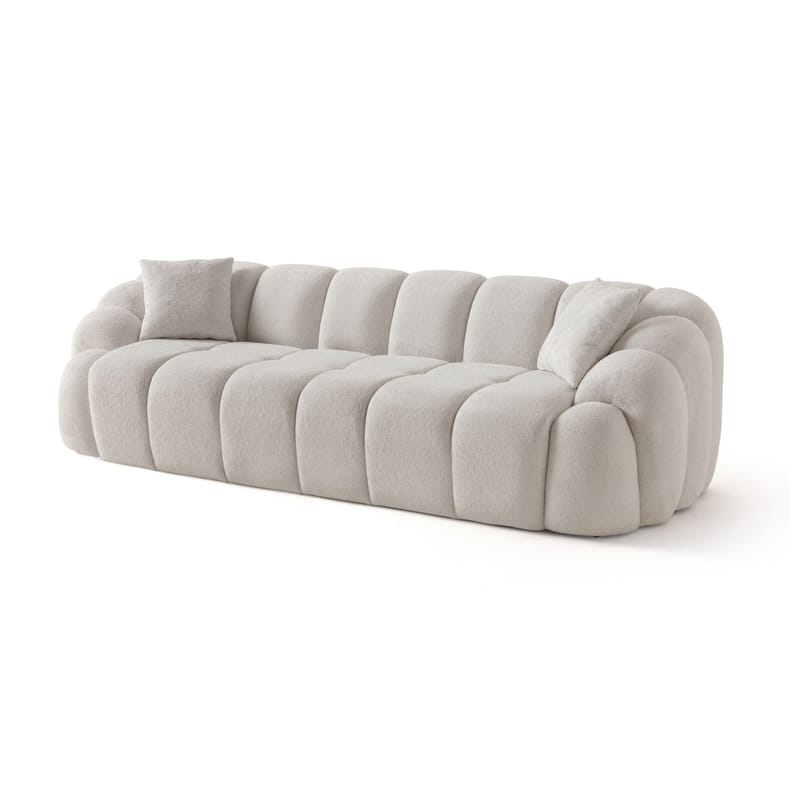 Octavio 4-sitssoffa 268x70x80 cm - Vit - Möbler - Soffa - 4 sits soffa