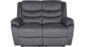 Olvani 2-sits Reclinersoffa i tyg elektrisk - Grå - Möbler - Soffa - Biosoffa & reclinersoffa - 2 sits biosoffa & reclinersoffa