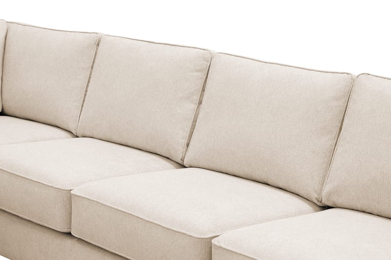 Optus 6-sits U-soffa med Divan och schäslong höger - Beige - Möbler - Soffa - U-soffa