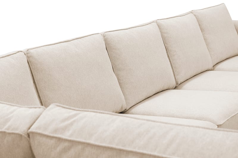 Optus 6-sits U-soffa med Divan och schäslong höger - Beige - Möbler - Soffa - U-soffa