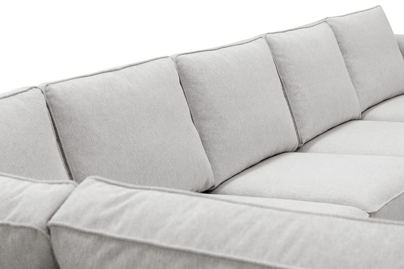 Optus 6-sits U-soffa med Divan och schäslong höger - Ljusgrå - Möbler - Soffa - U-soffa